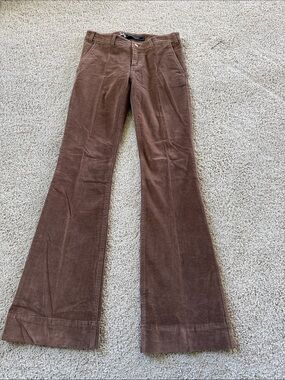 Sinequanone Corduroy Flare Pants in Brown size 38